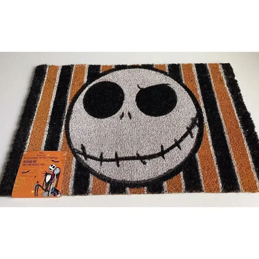 Disney Nightmare Before Christmas Jack Skellington Coir Doormat 18x30